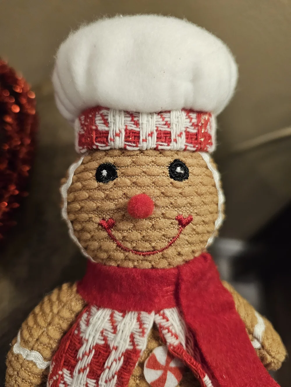 Ashland Red and Pink Holiday Pick Set with Snowman Accent